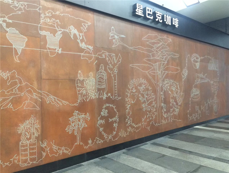 拱墅耐候钢幕墙